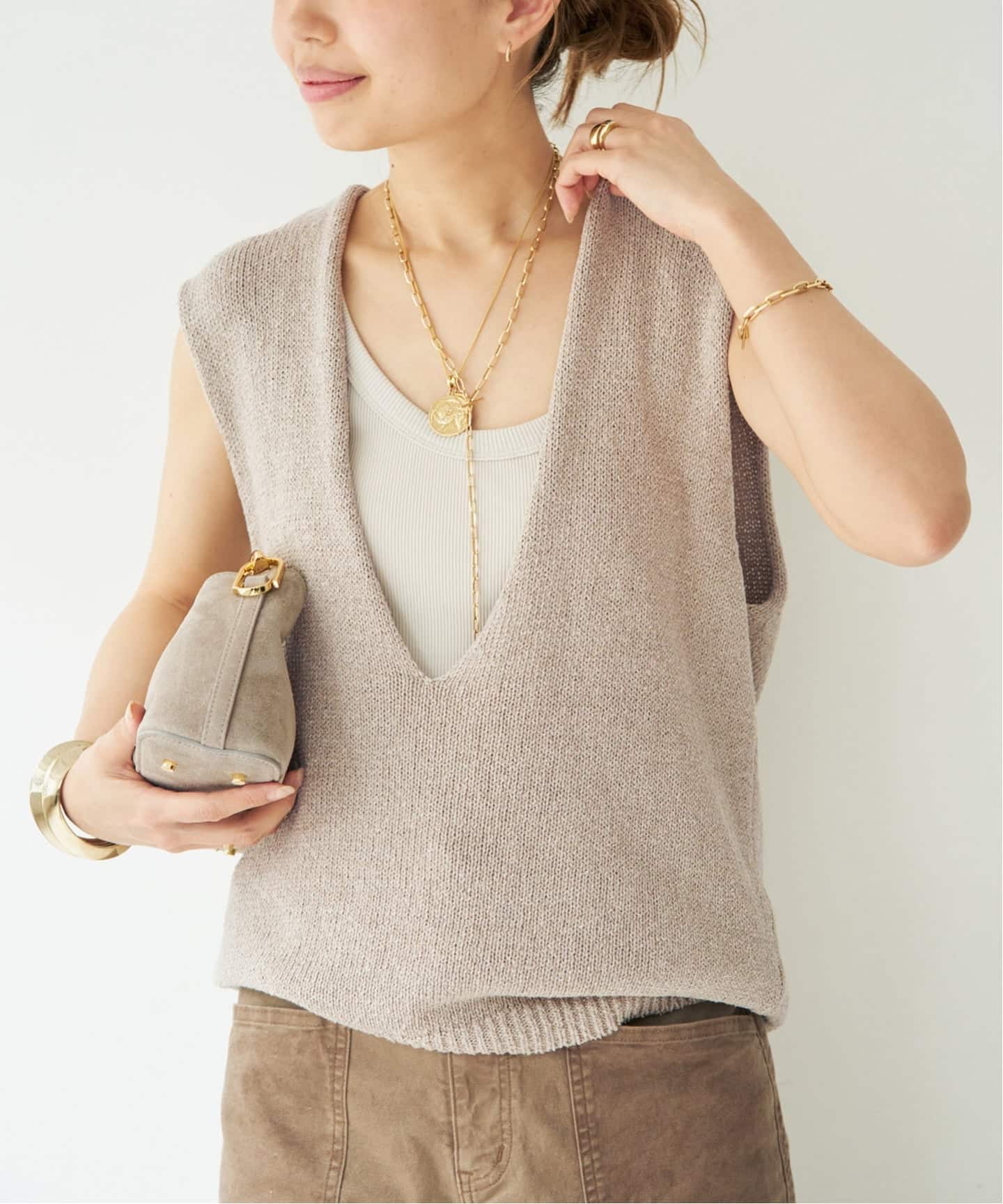 ELLEME/エレメ】Mini Boomerang BAG（ハンドバッグ）｜Deuxieme Classe