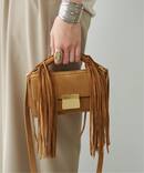 *【GOLDEN GOOSE / ゴールデングース】SMALL SUEDE FRINGE