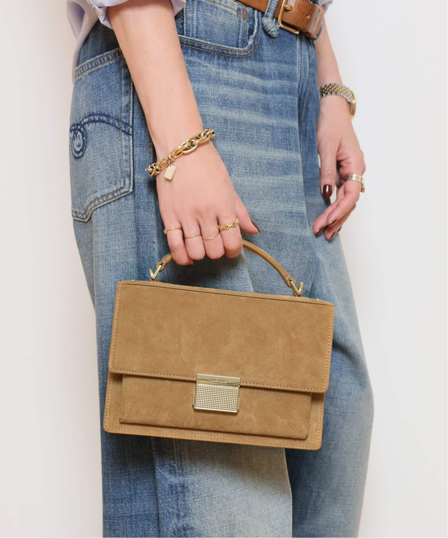 GOLDEN GOOSE/ゴールデングース】VENEZIA SUEDE バッグ（その他バッグ