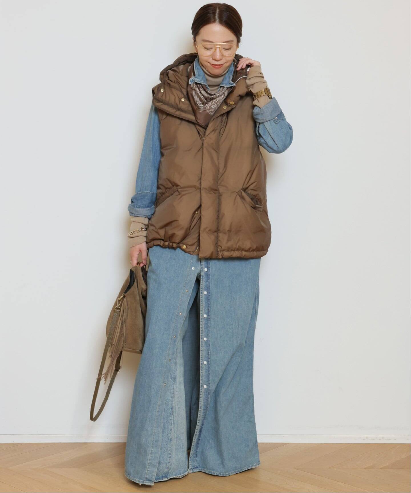 AULENTTI/オウレンティ】SUEDE FRINGE RING バッグ（ショルダーバッグ 