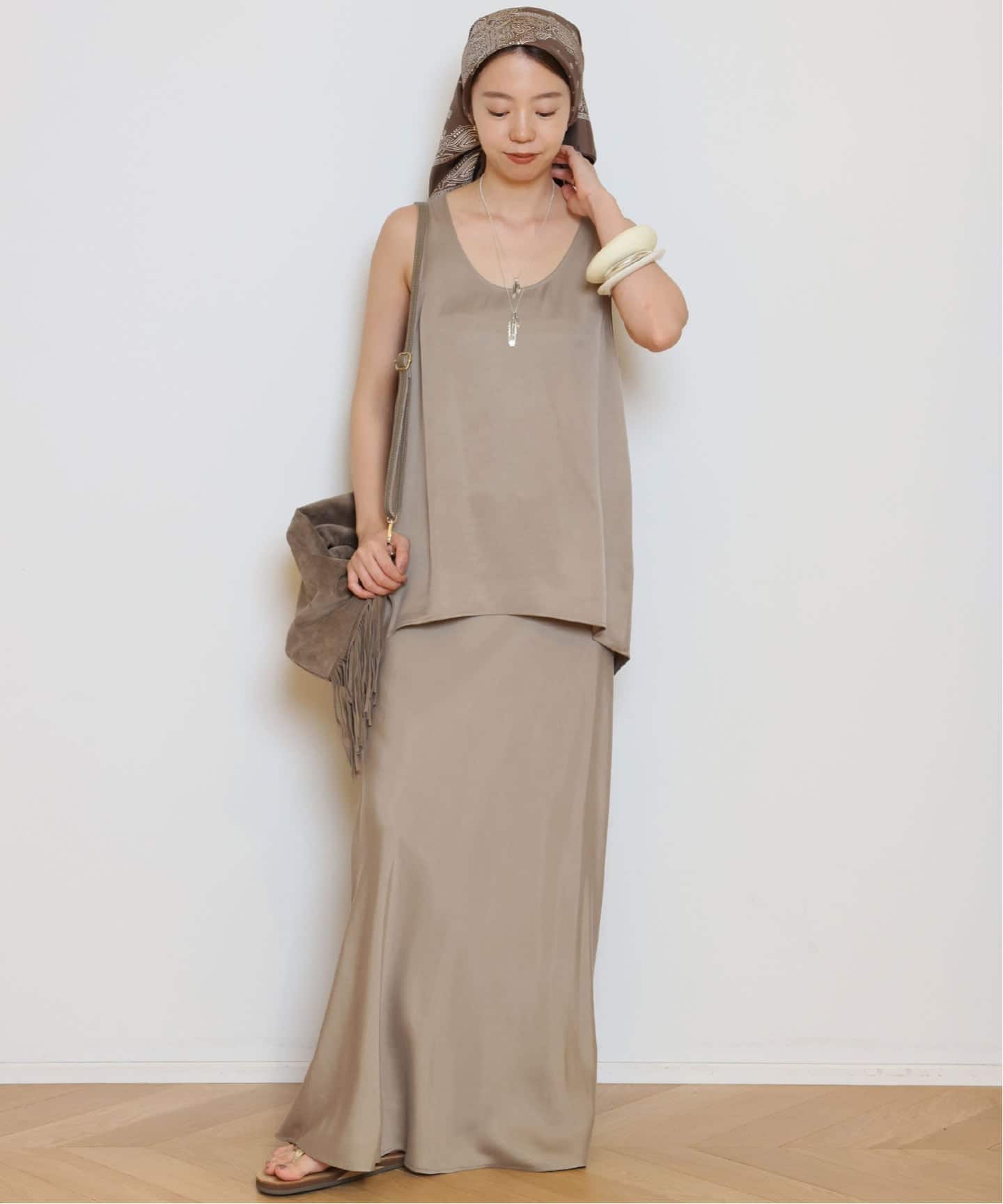 AULENTTI オウレンティ　SUEDE FRINGE RING バッグ AULENTTI/オウレンティ】SUEDE FRINGE RING バッグ（ショルダーバッグ
