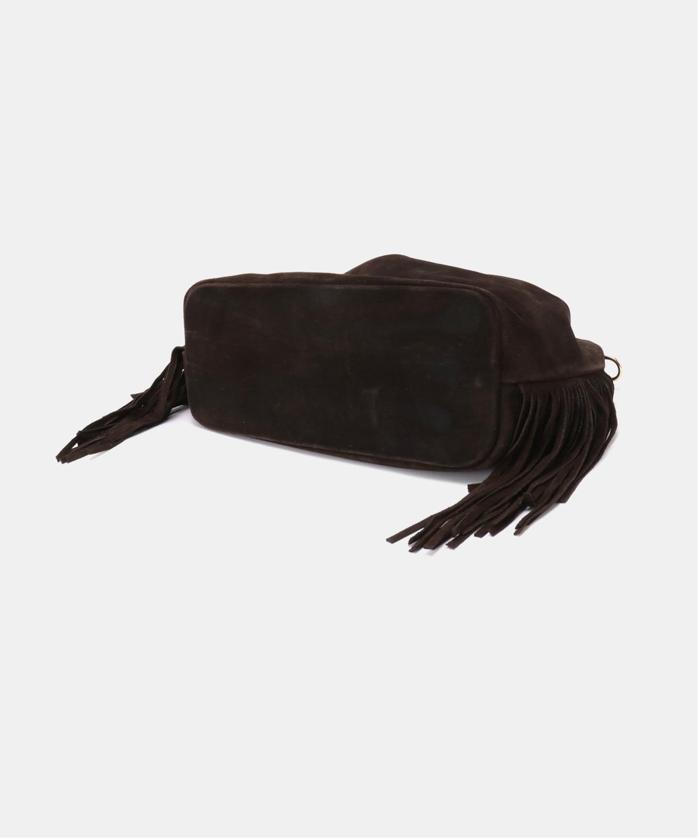 AULENTTI/オウレンティ】SUEDE FRINGE RING バッグ（ショルダーバッグ