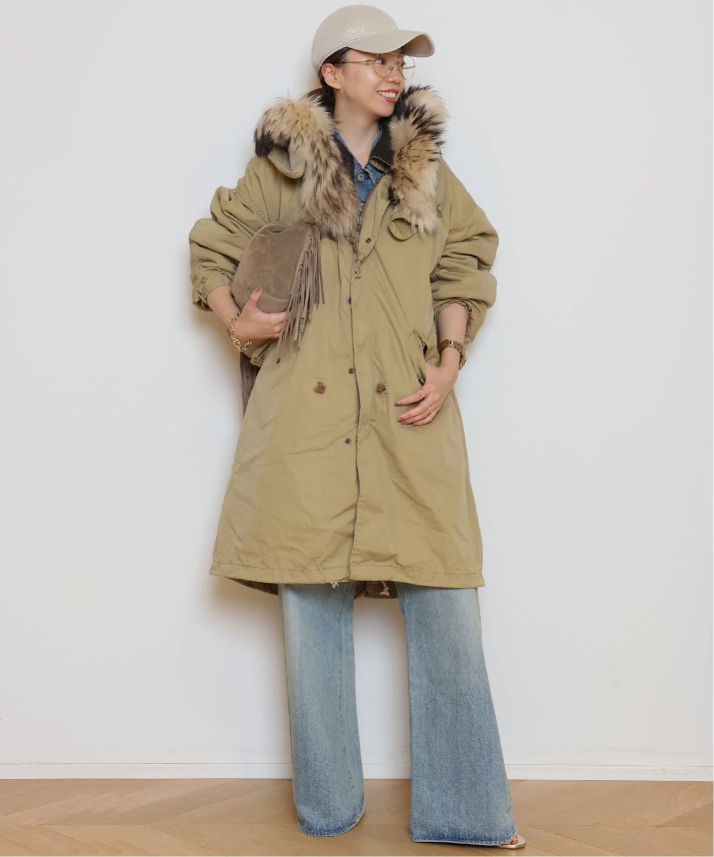 AULENTTI/オウレンティ】SUEDE FRINGE RING バッグ（ショルダーバッグ