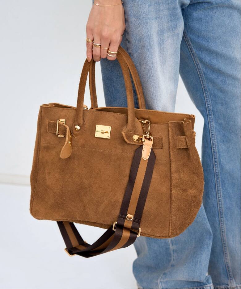 SITA PARANTICA/シータ パランティカ】 SUEDE TOTE BAG（トートバッグ 