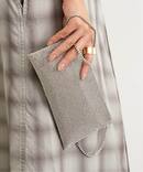 【BENEDETTA BRUZZICHES/ベネデッタ ブルッツィケス】 CRYSTAL SILVER BAG