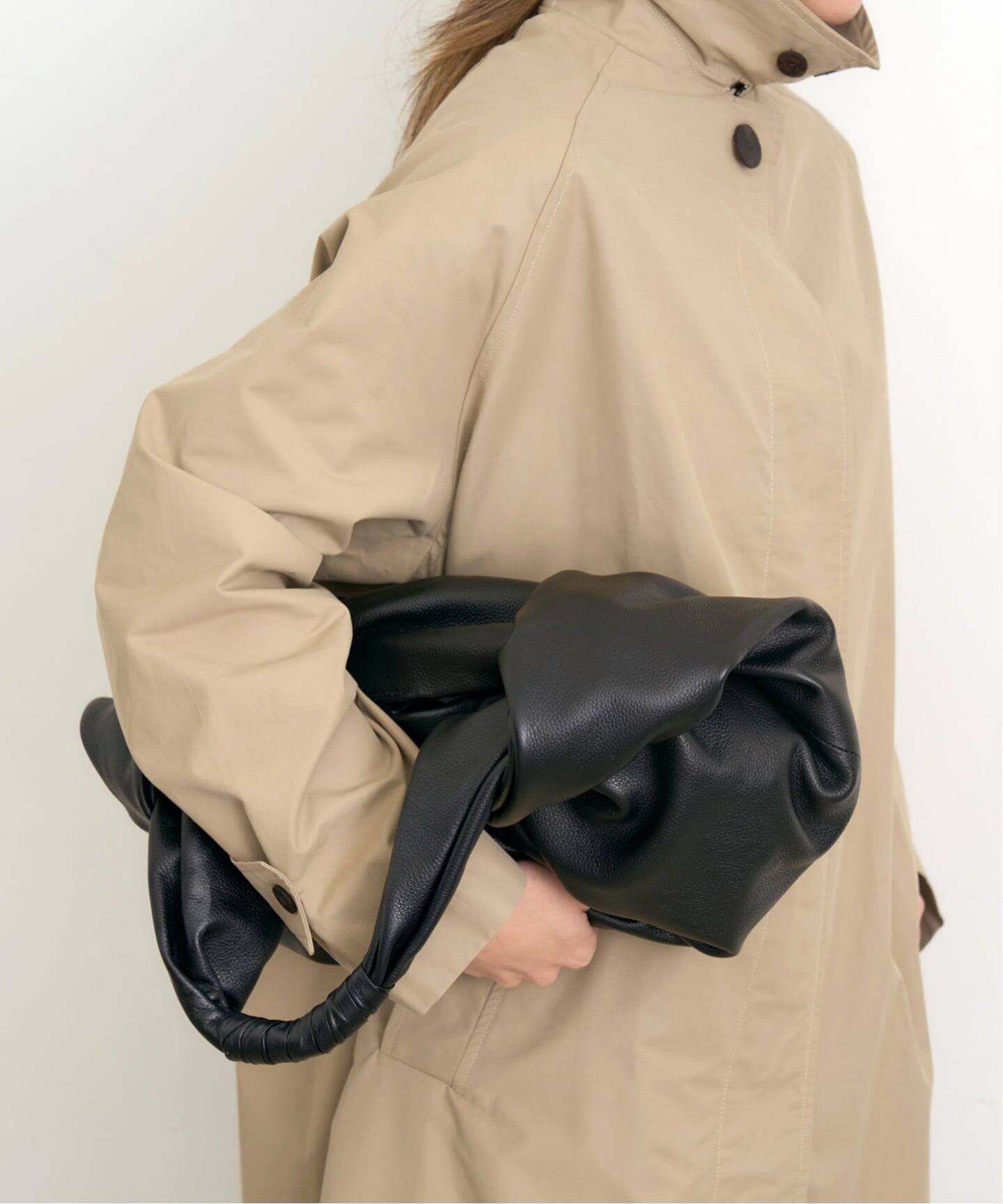IHNN/イン】 Bojagi Shoulder Bag L（ハンドバッグ）｜L