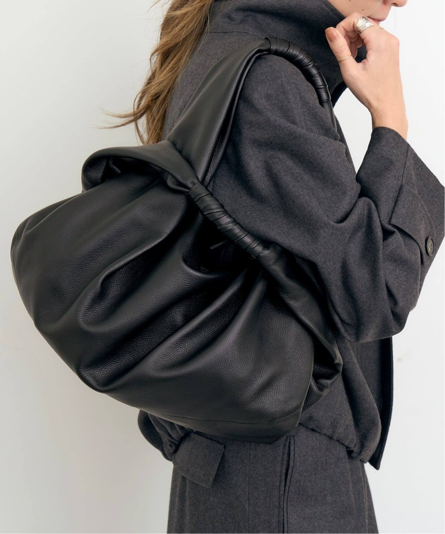 IHNN/イン】 Bojagi Shoulder Bag L（ハンドバッグ）｜L