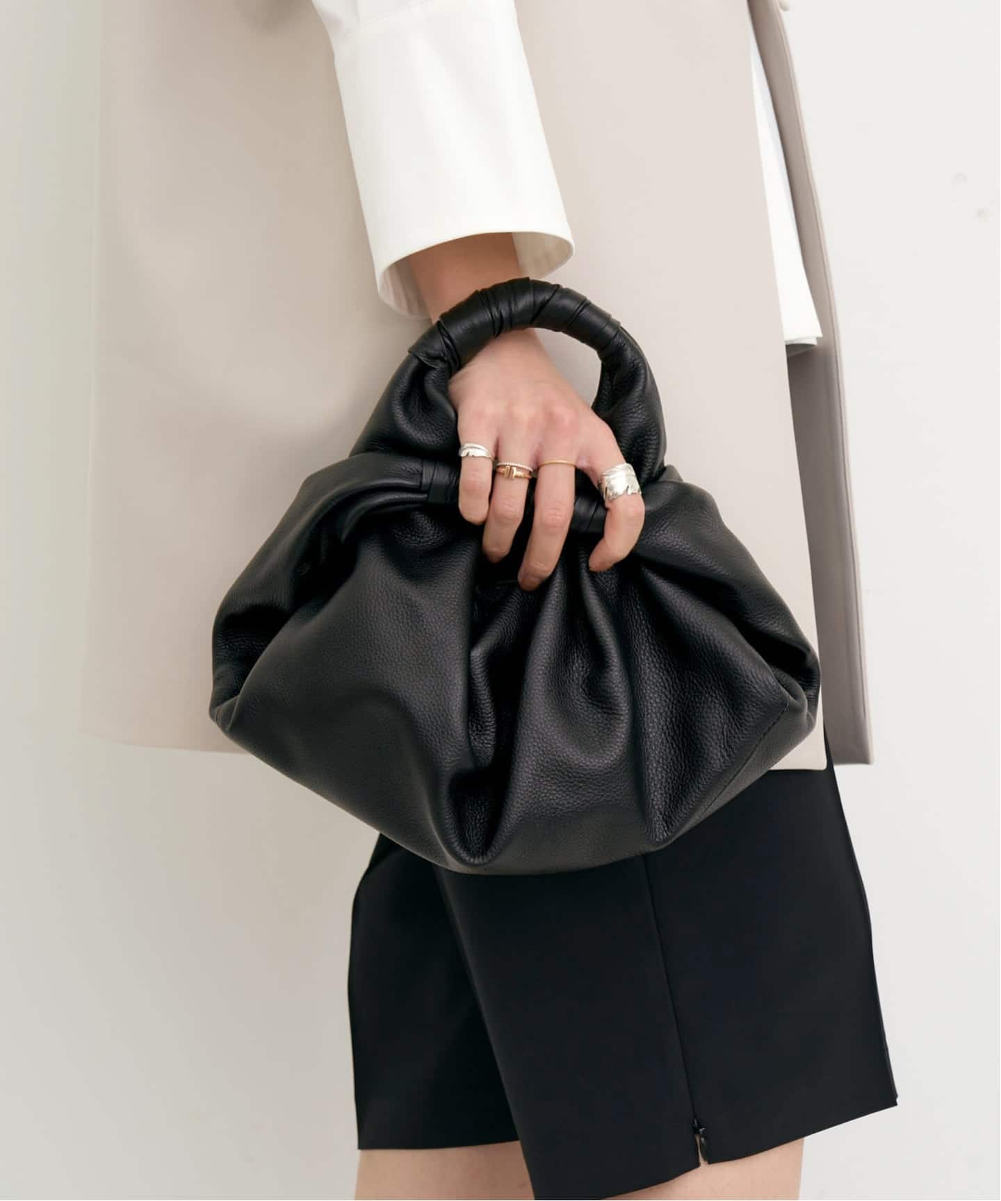 IHNN/イン】 Bojagi Shoulder Bag S（ハンドバッグ）｜L'Appartement