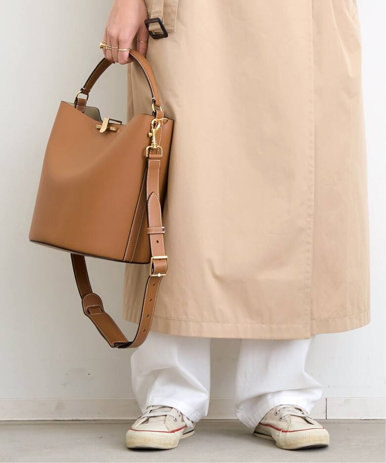 ZANCHETTI/ザンケッティ】 BUCKET BAG（ショルダーバッグ）｜L 
