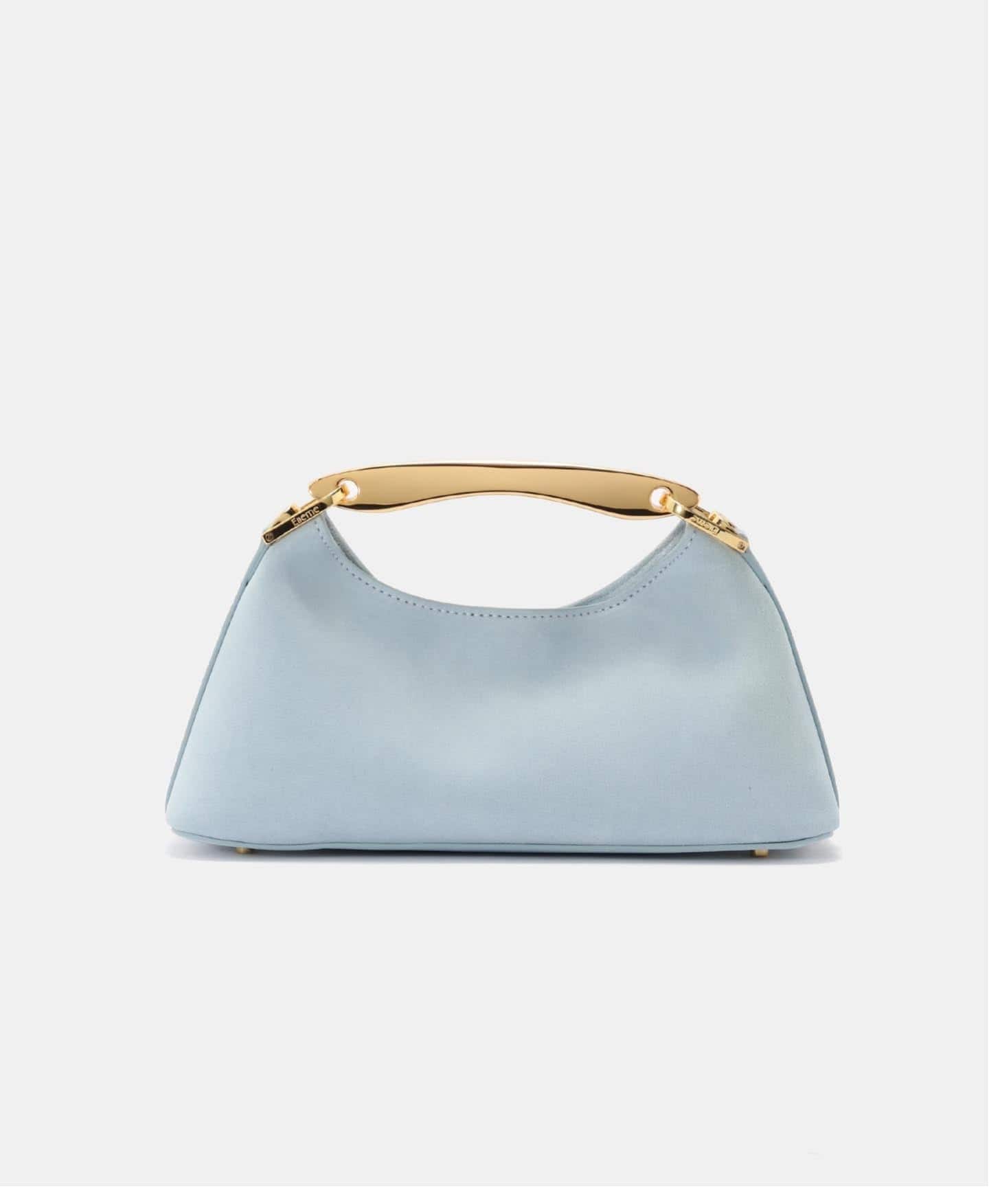ELLEME/エレメ】 Mini Boomerang Suede BAG（ハンドバッグ）｜L