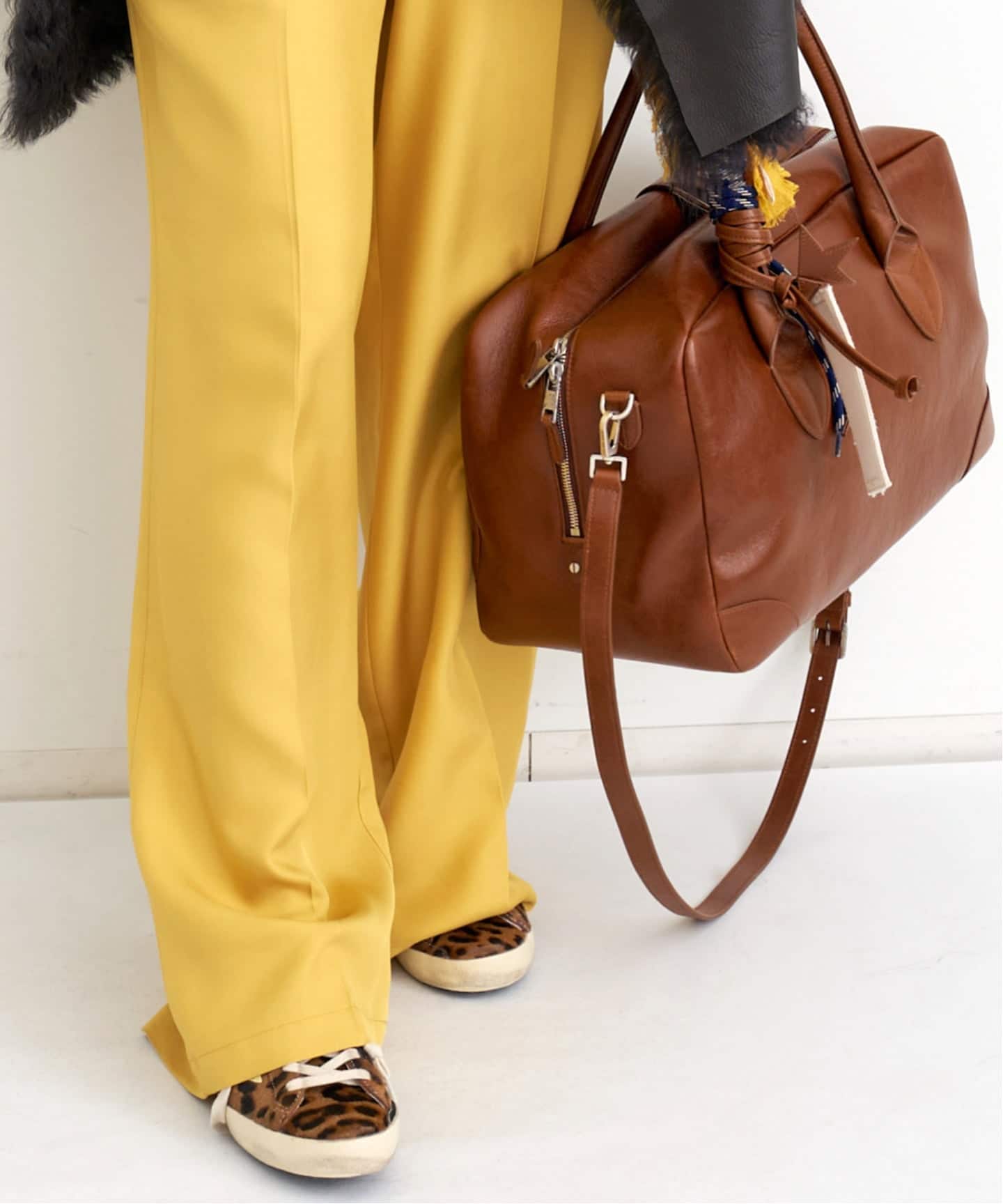 GOLDEN GOOSE/ゴールデン グース】 VITA MEDIUM LEATHER BAG（ボストン