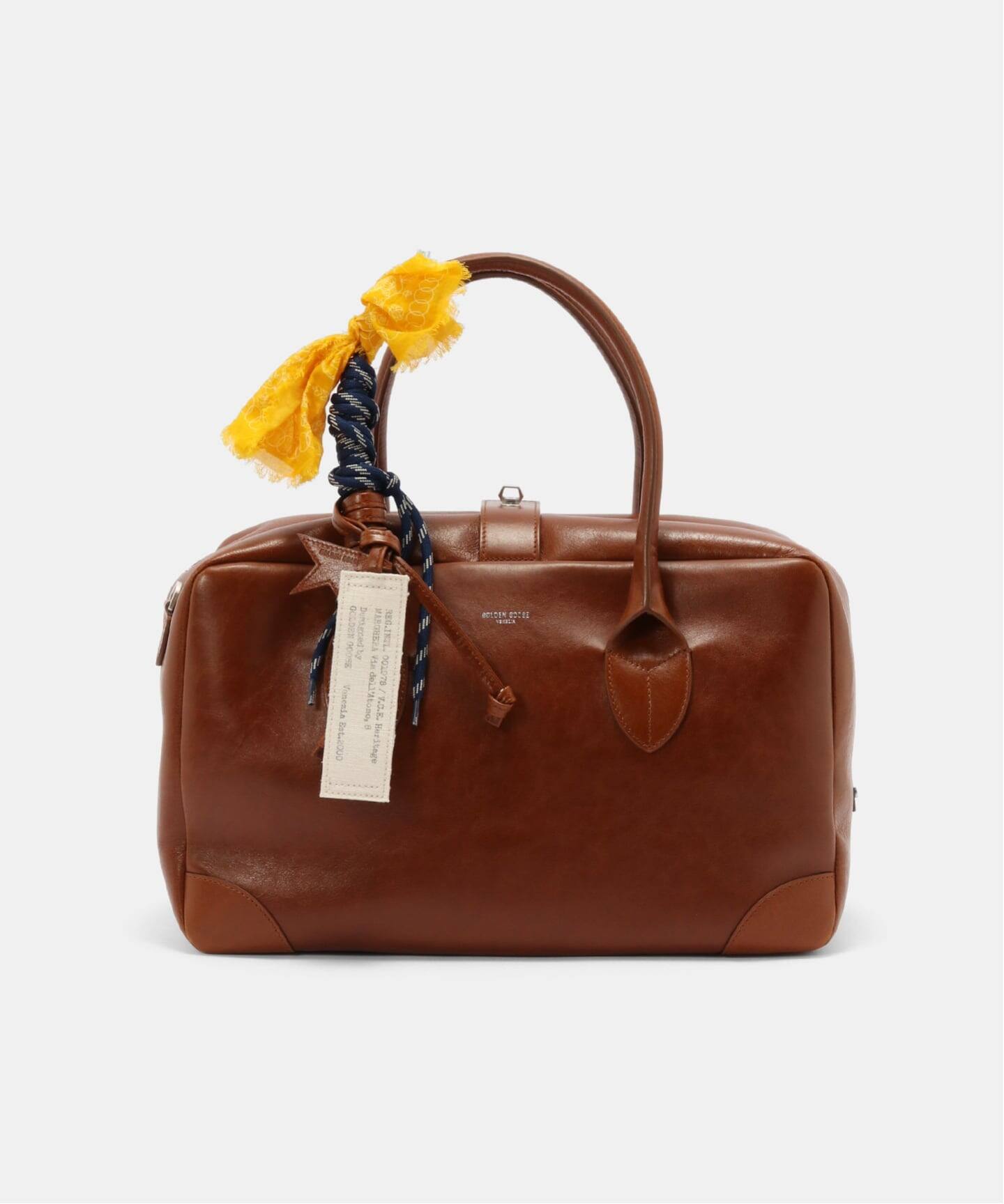 GOLDEN GOOSE/ゴールデン グース】 VITA MEDIUM LEATHER BAG（ボストン 