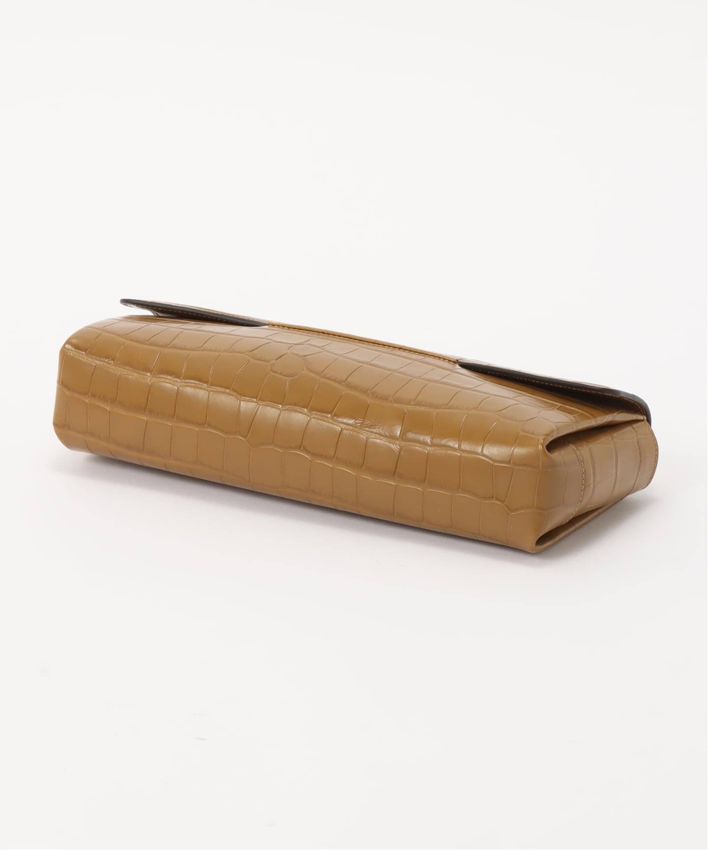 TOTEME/トーテム】 T CLUTCH SOFT CROCO EMBOSSED（クラッチバッグ