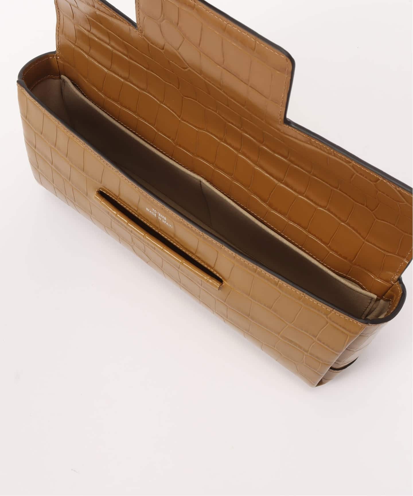 TOTEME/トーテム】 T CLUTCH SOFT CROCO EMBOSSED（クラッチバッグ