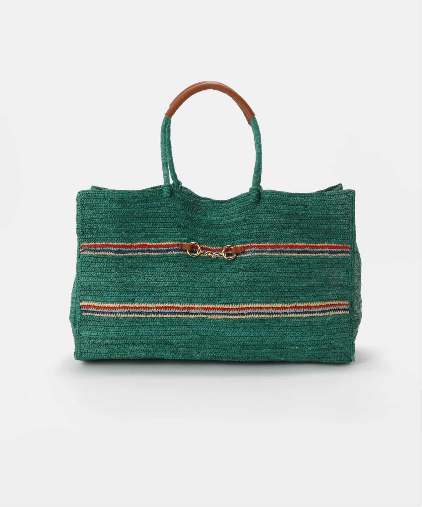 A POINT/アーポワン】 BEACH RAFFIA TOTE（かごバッグ）｜L