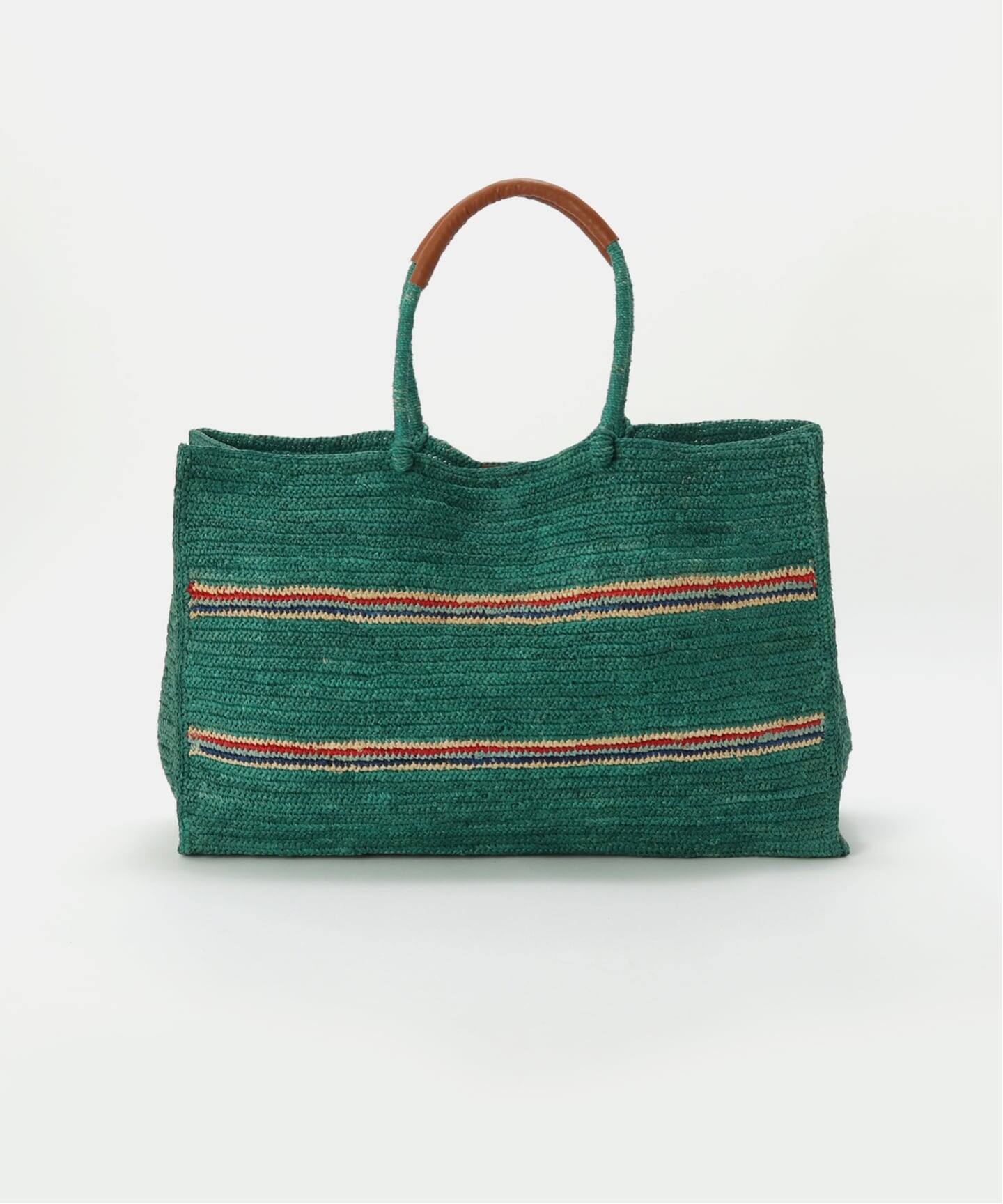 A POINT/アーポワン】 BEACH RAFFIA TOTE（かごバッグ）｜L