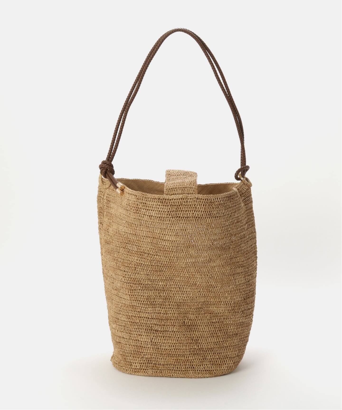 A POINT/アーポワン】 RAFFIA SAC BAG（かごバッグ）｜L