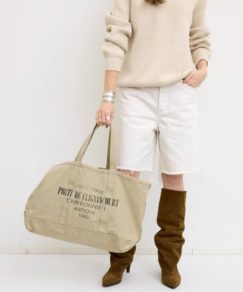 J.J.MERCER/ジェイジェイマーサー】 TOTE BAG（L）（トートバッグ）｜L 