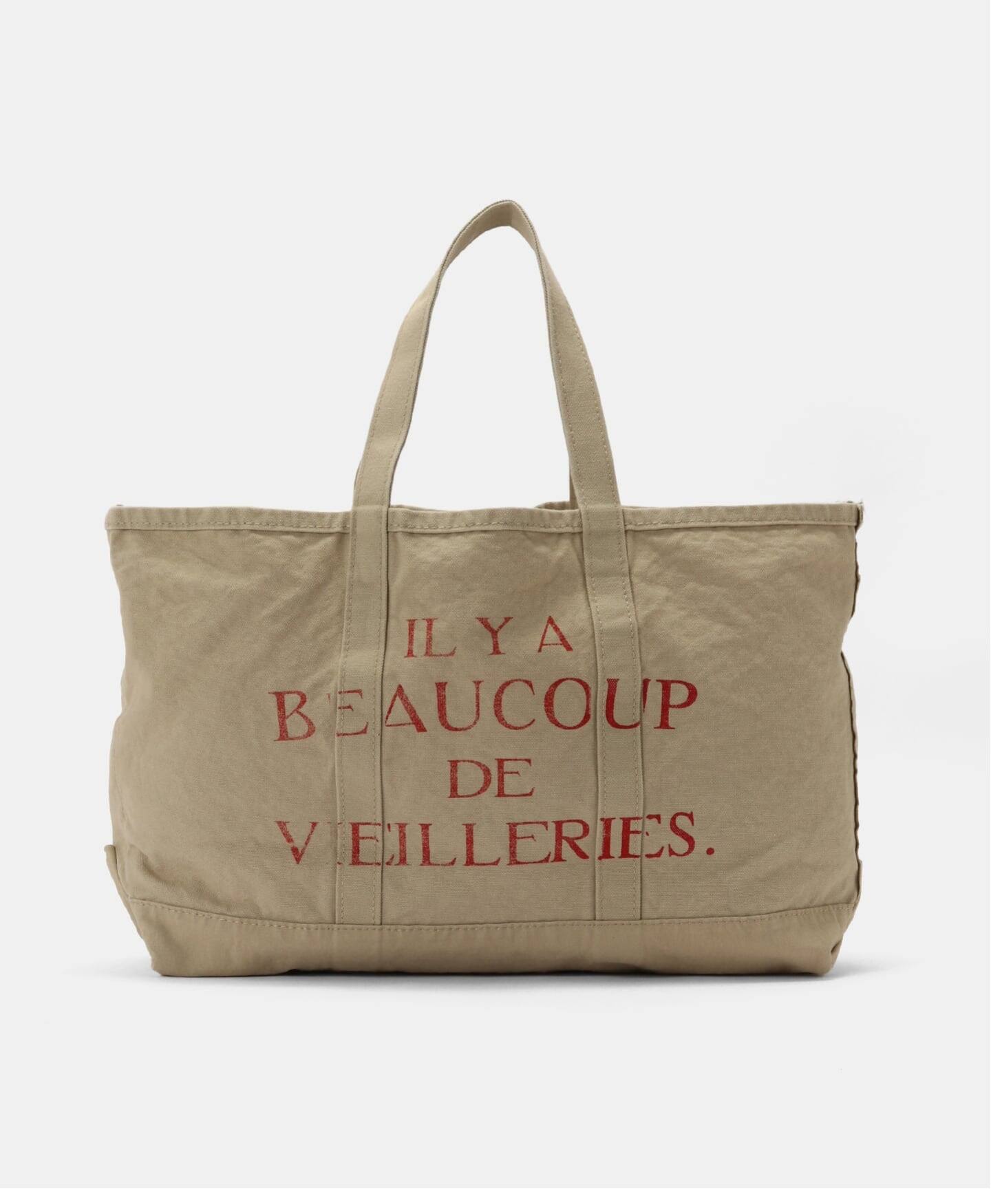 J.J.MERCER/ジェイジェイマーサー】 TOTE BAG（L）（トートバッグ）｜L
