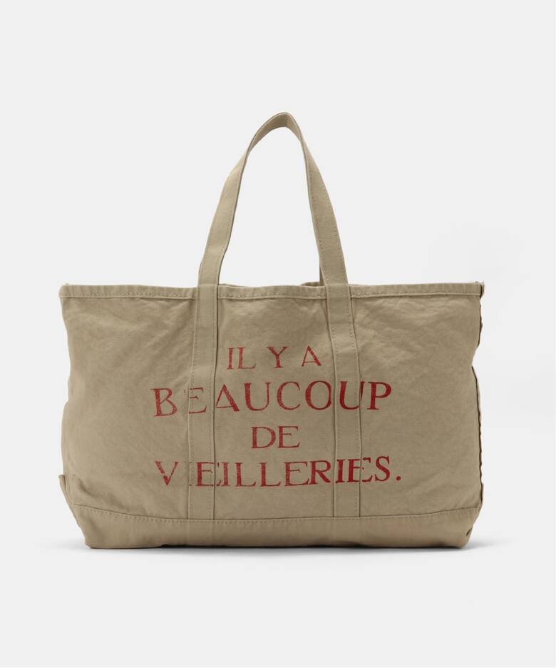 J.J.MERCER/ジェイジェイマーサー】 TOTE BAG（L）（トートバッグ）｜L 