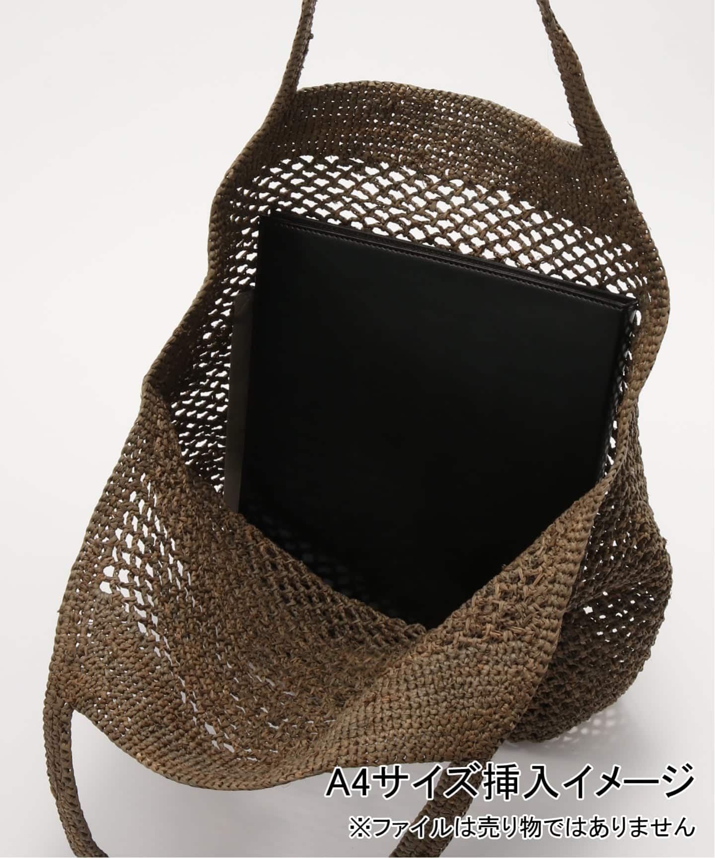 SUN AND GREEN/サンアンドグリーン】 MAJID TOTE（かごバッグ）｜L