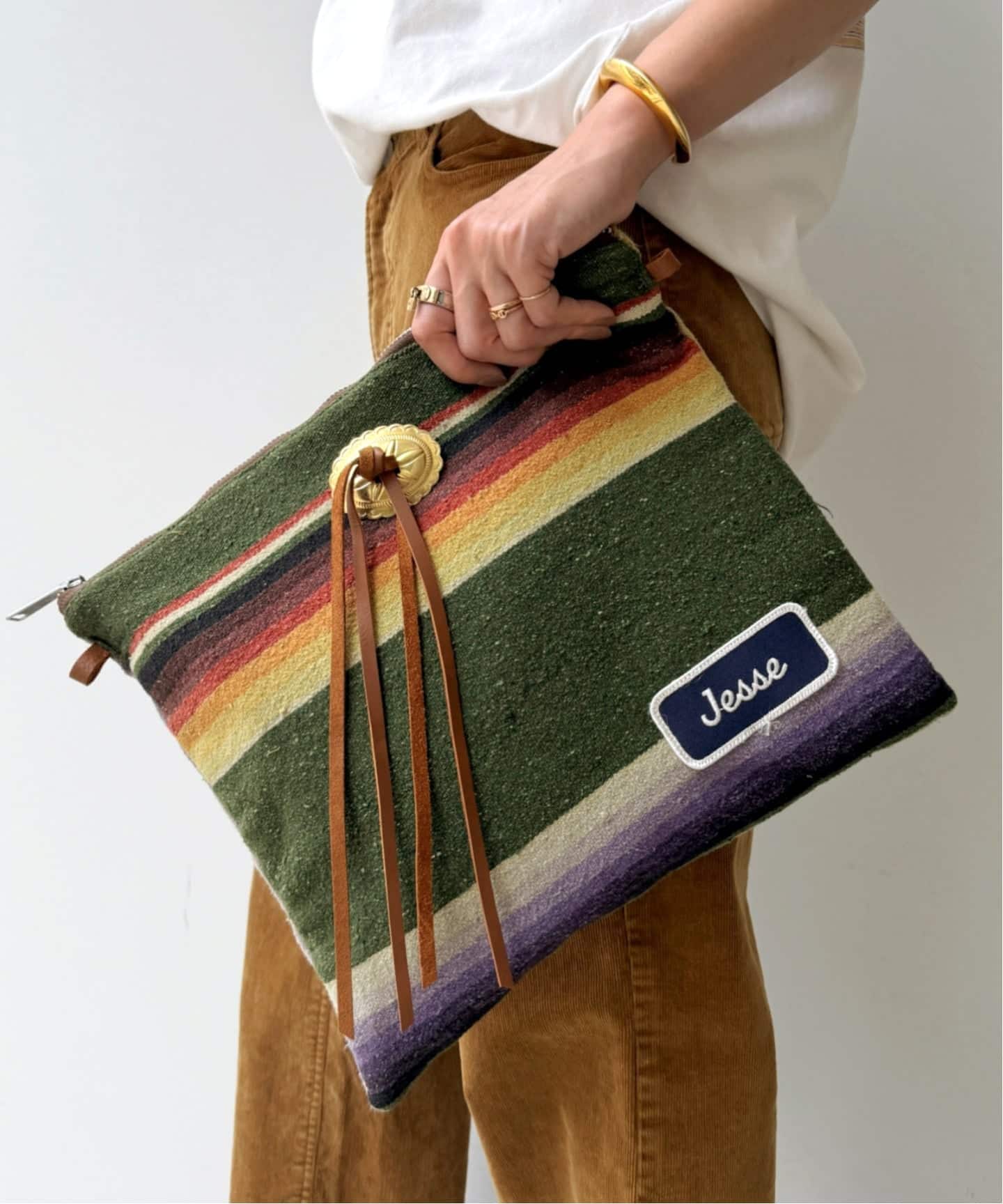 新品グッドグリーフ OPEN CLOSED!! GOOD GRIEF!/グッド グリーフ】Clutch Bag（クラッチバッグ）｜L