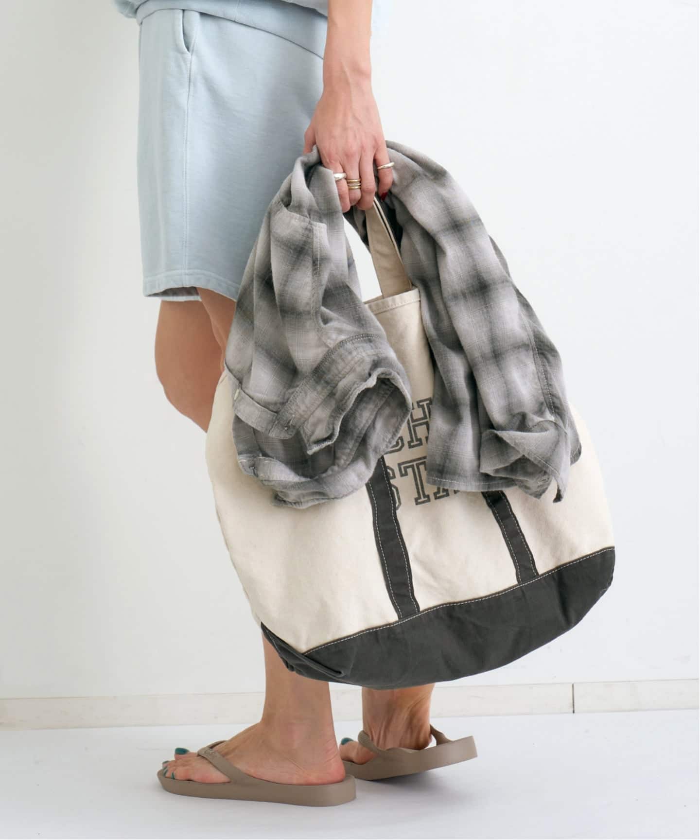 REMI RELIEF/レミ レリーフ】 TOTE BAG MICHIGAN（トートバッグ）｜L