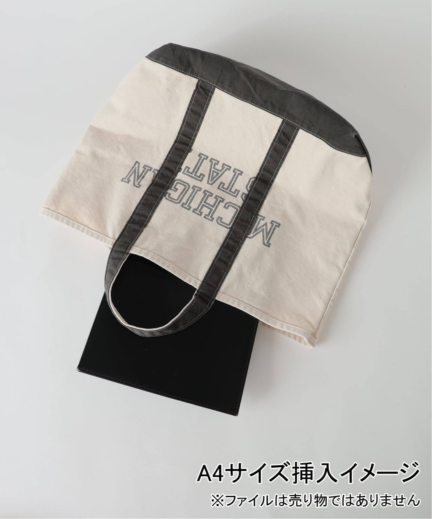 REMI RELIEF/レミ レリーフ】 TOTE BAG MICHIGAN（トートバッグ）｜L