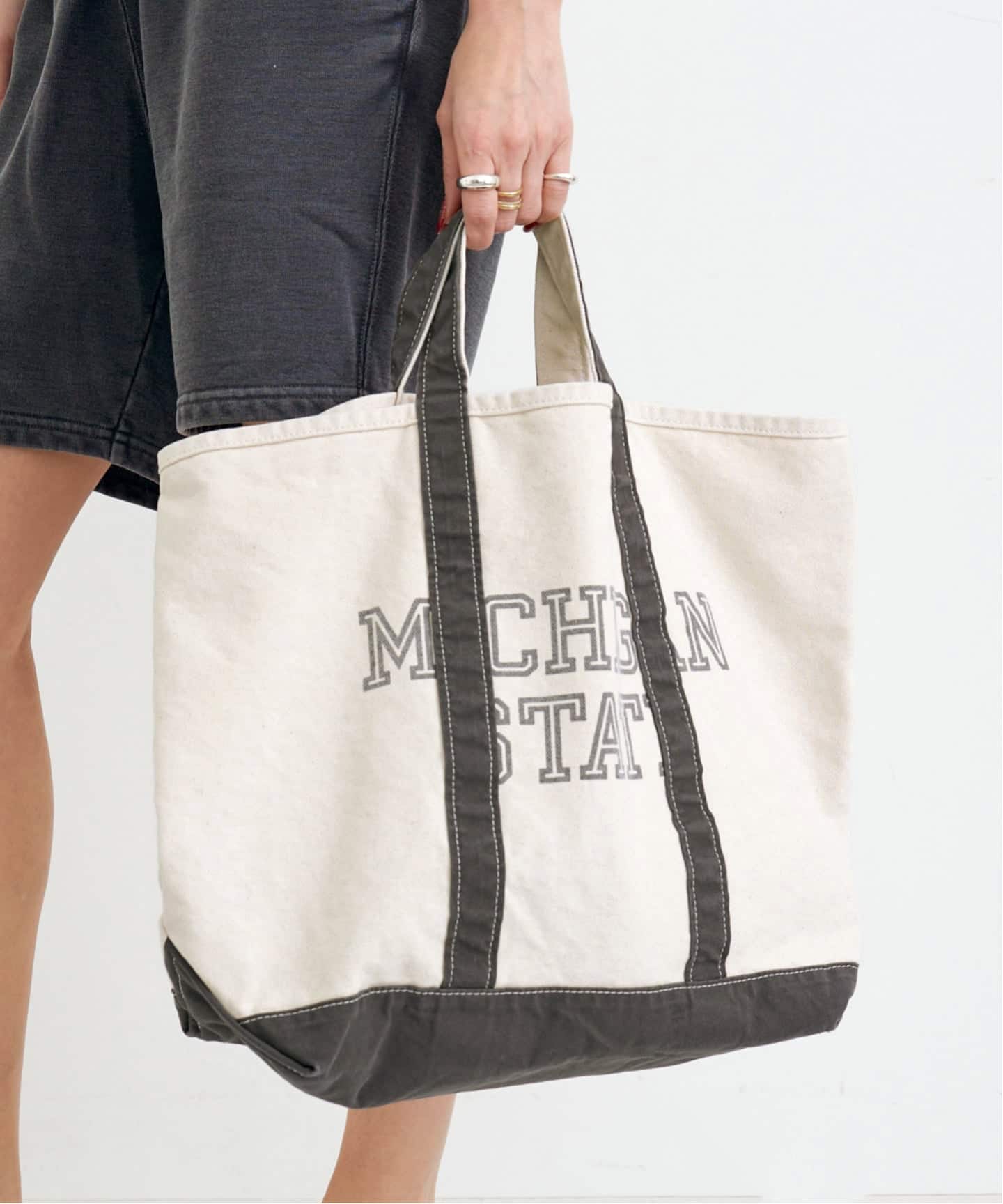 REMI RELIEF/レミ レリーフ】 TOTE BAG MICHIGAN（トートバッグ）｜L