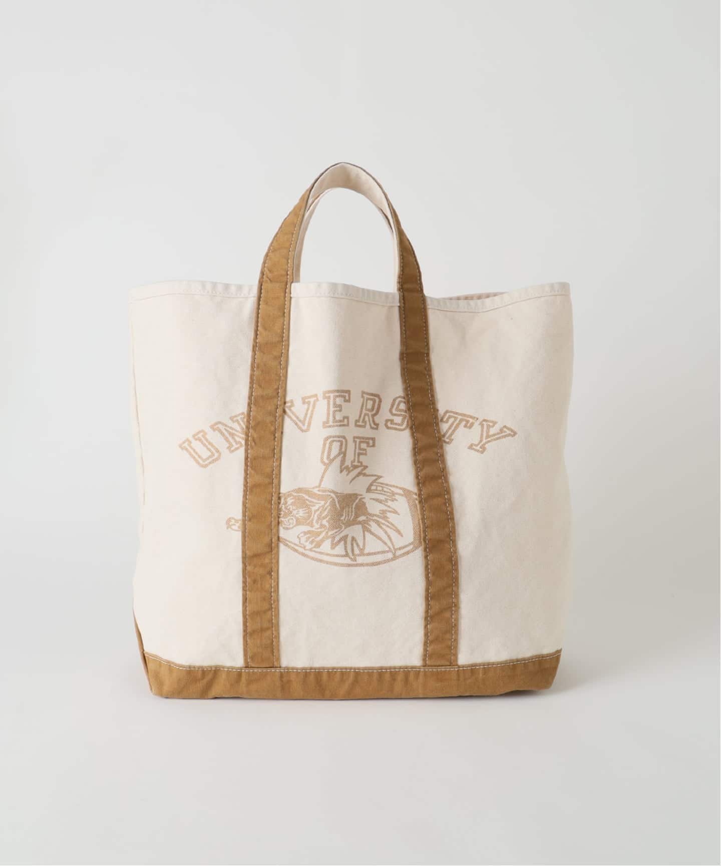 REMI RELIEF/レミ レリーフ】 TOTE BAG UNIVERSITY（トートバッグ）｜L