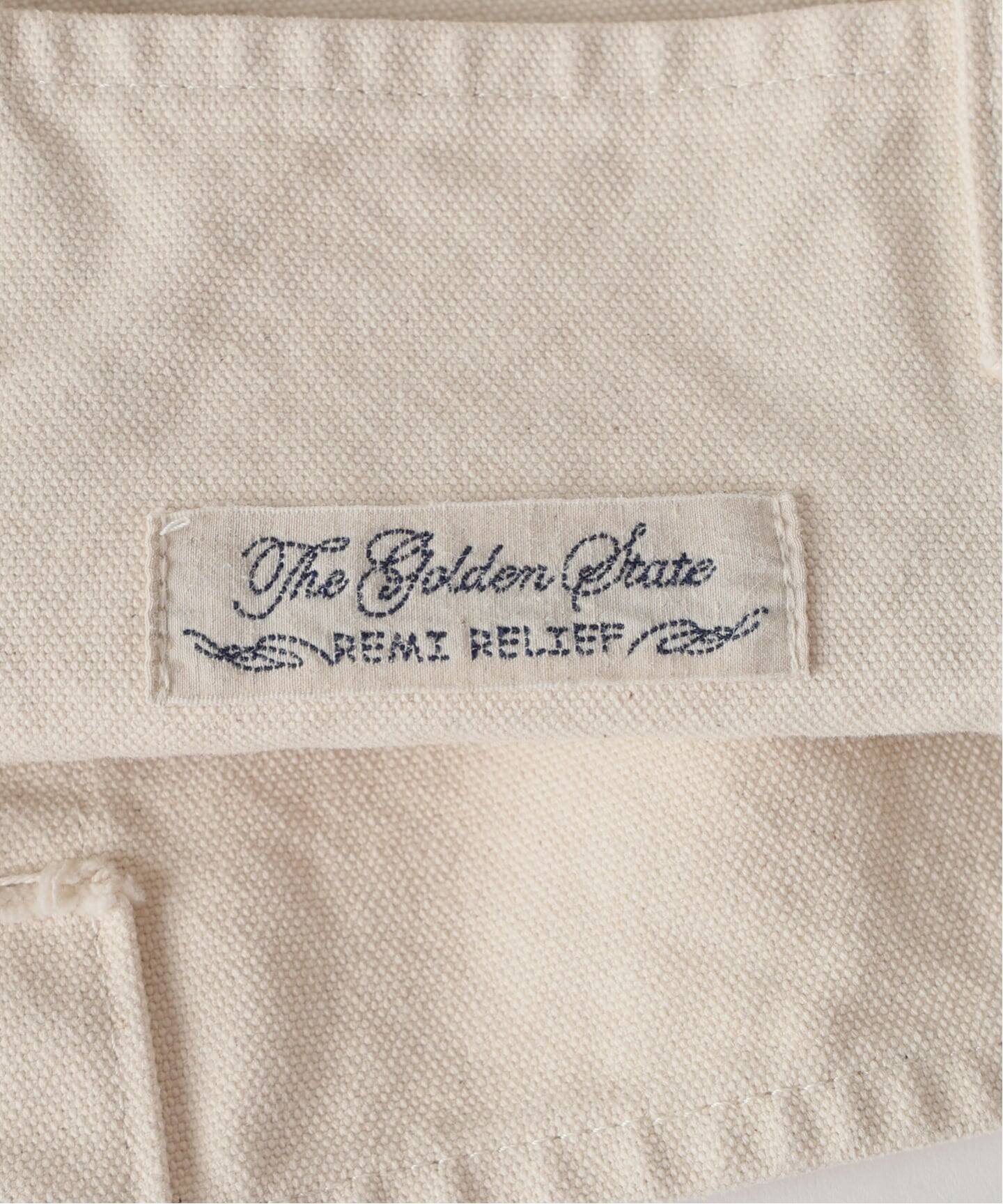 REMI RELIEF/レミ レリーフ】 TOTE BAG UNIVERSITY（トートバッグ）｜L
