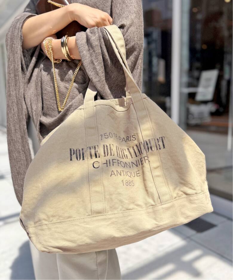 J.J.MERCER/ジェイジェイマーサー】 TOTE BAG（L）（トートバッグ）｜L 