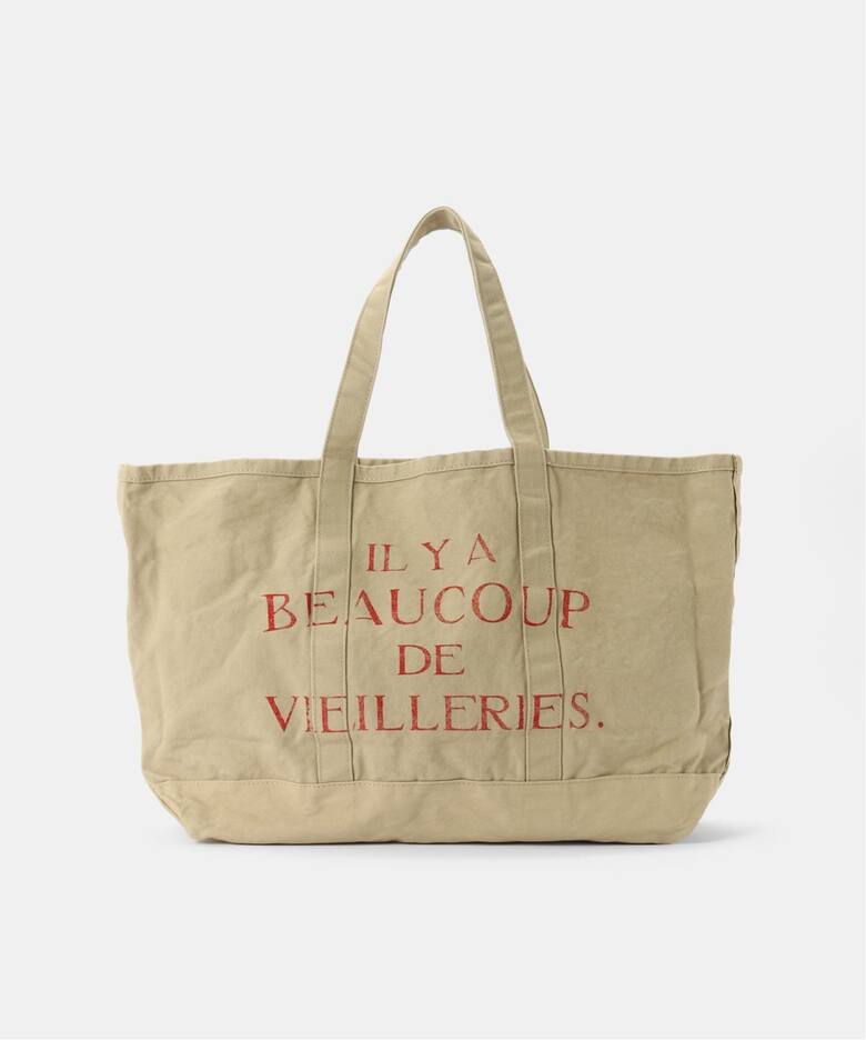 J.J.MERCER/ジェイジェイマーサー】 TOTE BAG（L）（トートバッグ）｜L 