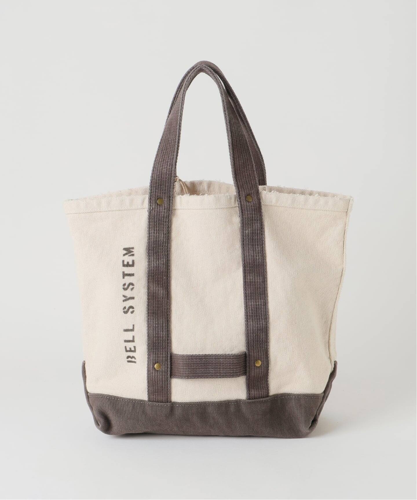 BELL SYSTEM/ベルシステム】別注Distressed Tote Bag（トートバッグ 