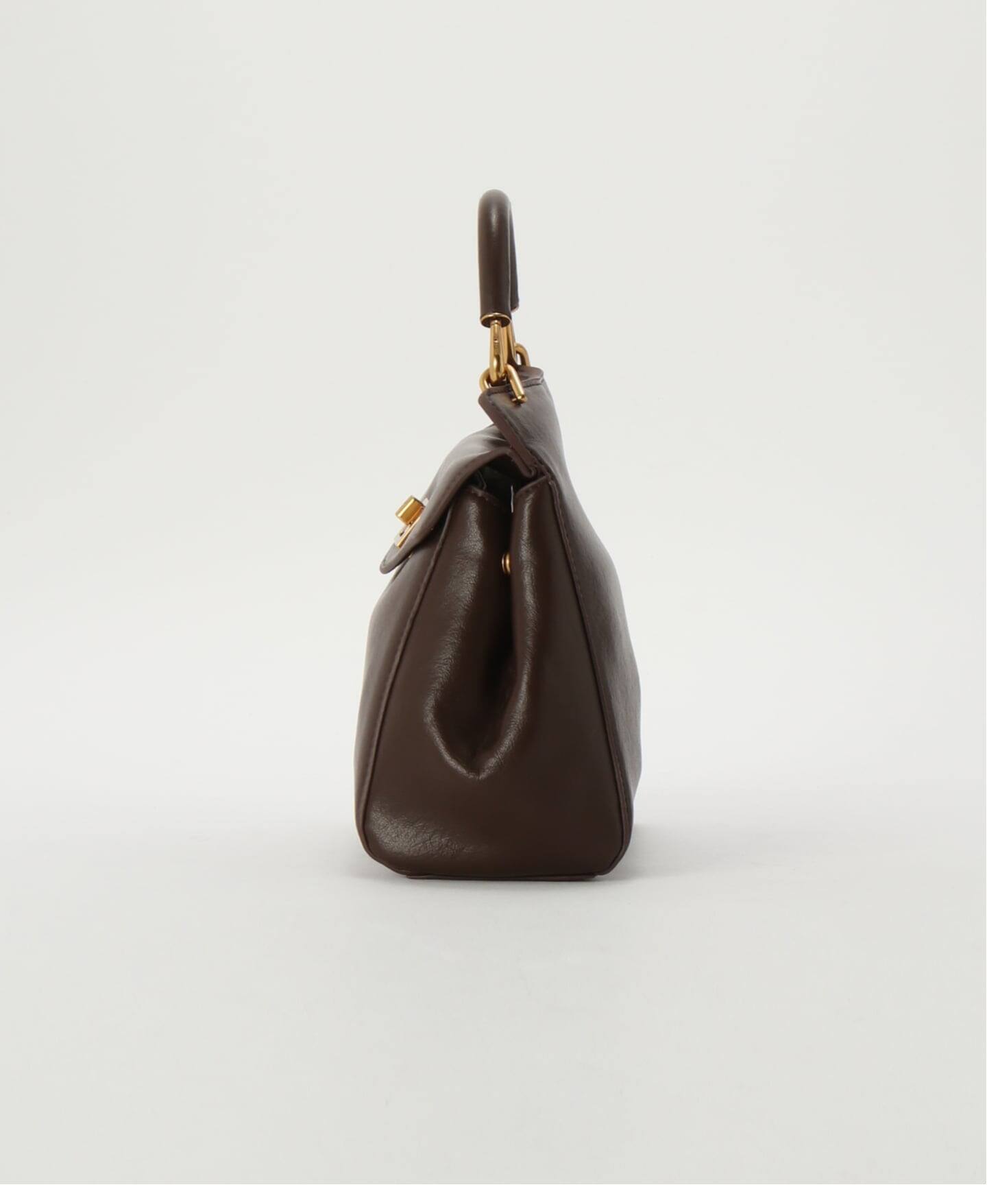 JW PEI / ジェイダブリュー ペイ】Lucia Classic Top Handbag(BROWN