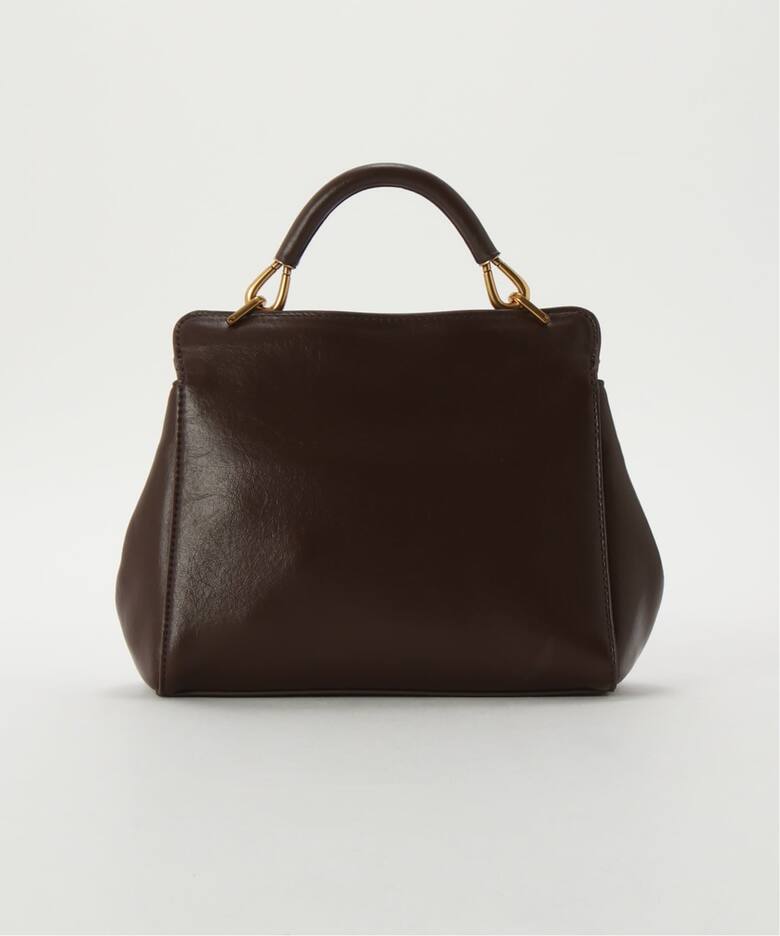 JW PEI / ジェイダブリュー ペイ】Lucia Classic Top Handbag(BROWN 