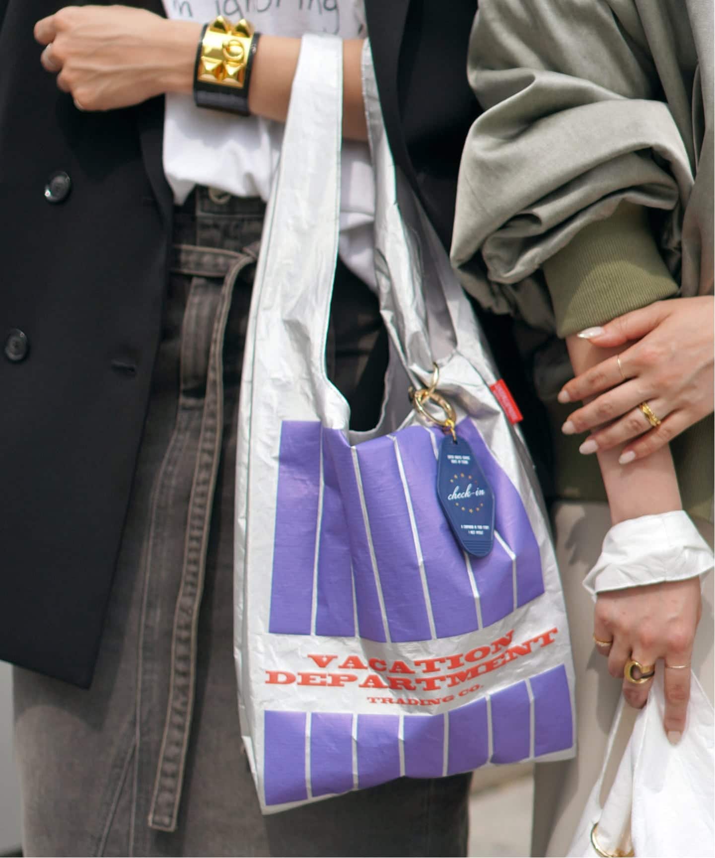 SKIN/スキン】VACATION DEPARTMENT SHOPPER＃093（トートバッグ）｜AP