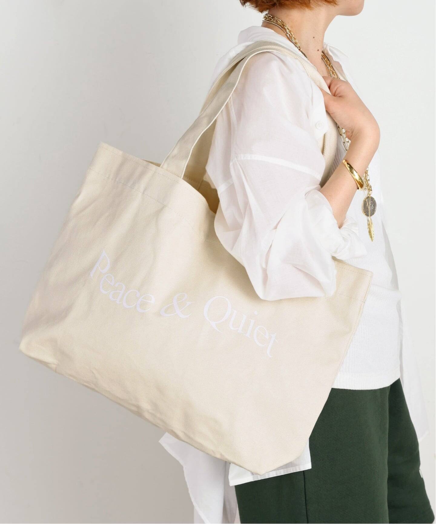 Museum of Peace & Quiet】Peace& Quiet TOTE（トートバッグ）｜AP
