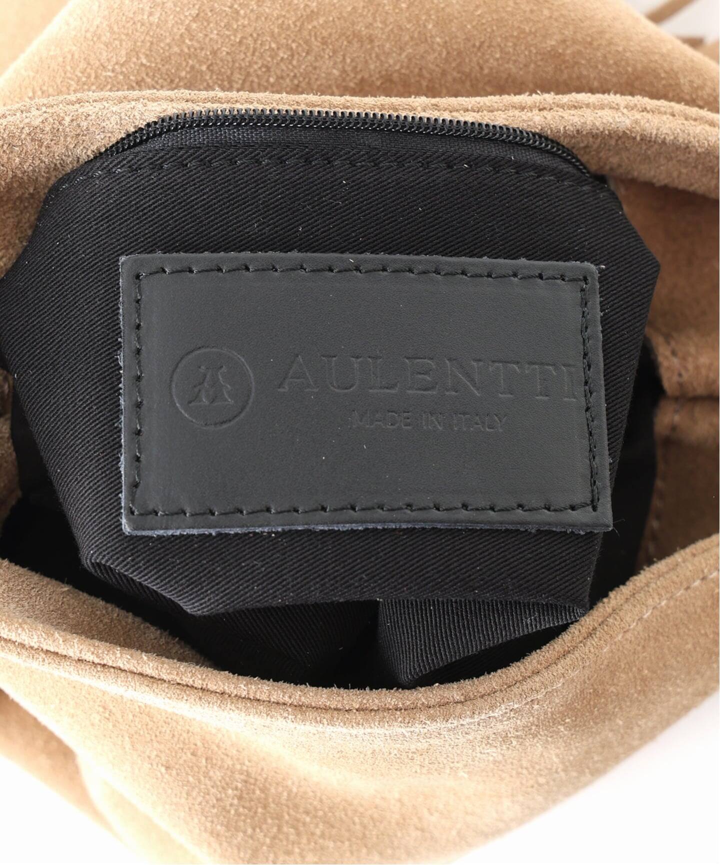 AULENTTI/オウレンティ】フリンジスエードバッグ（ショルダーバッグ