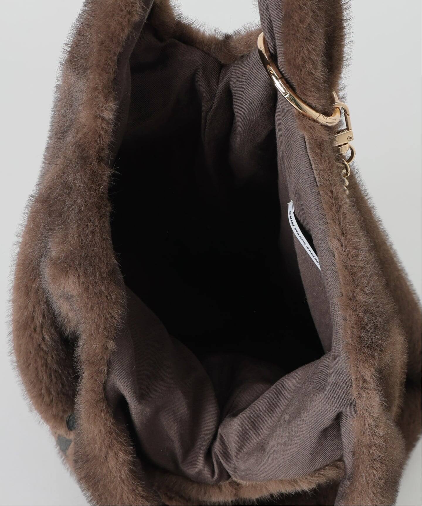 SKIN/スキン】Shaggy print Bag（トートバッグ）｜AP STUDIO（エーピー