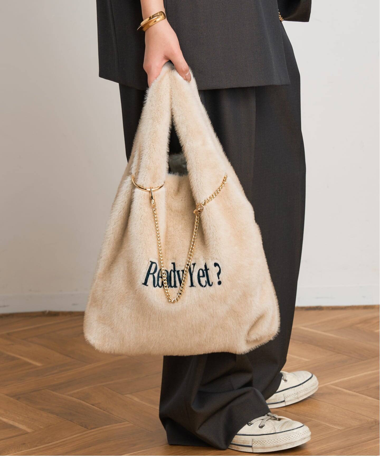 SKIN/スキン】Shaggy print Bag（トートバッグ）｜AP STUDIO（エーピー 