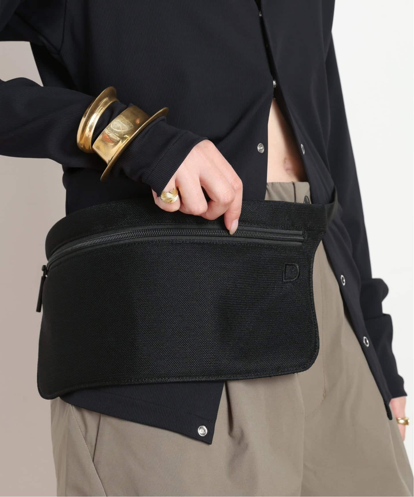 新品 AP STUDIO 【DAWN/ダン】WAIST BAG ブラック 予約》【DAWN/ダン】WAIST BAG（ウェストポーチ）｜AP STUDIO