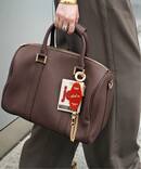 【SKIN/スキン】Leather Boston bag