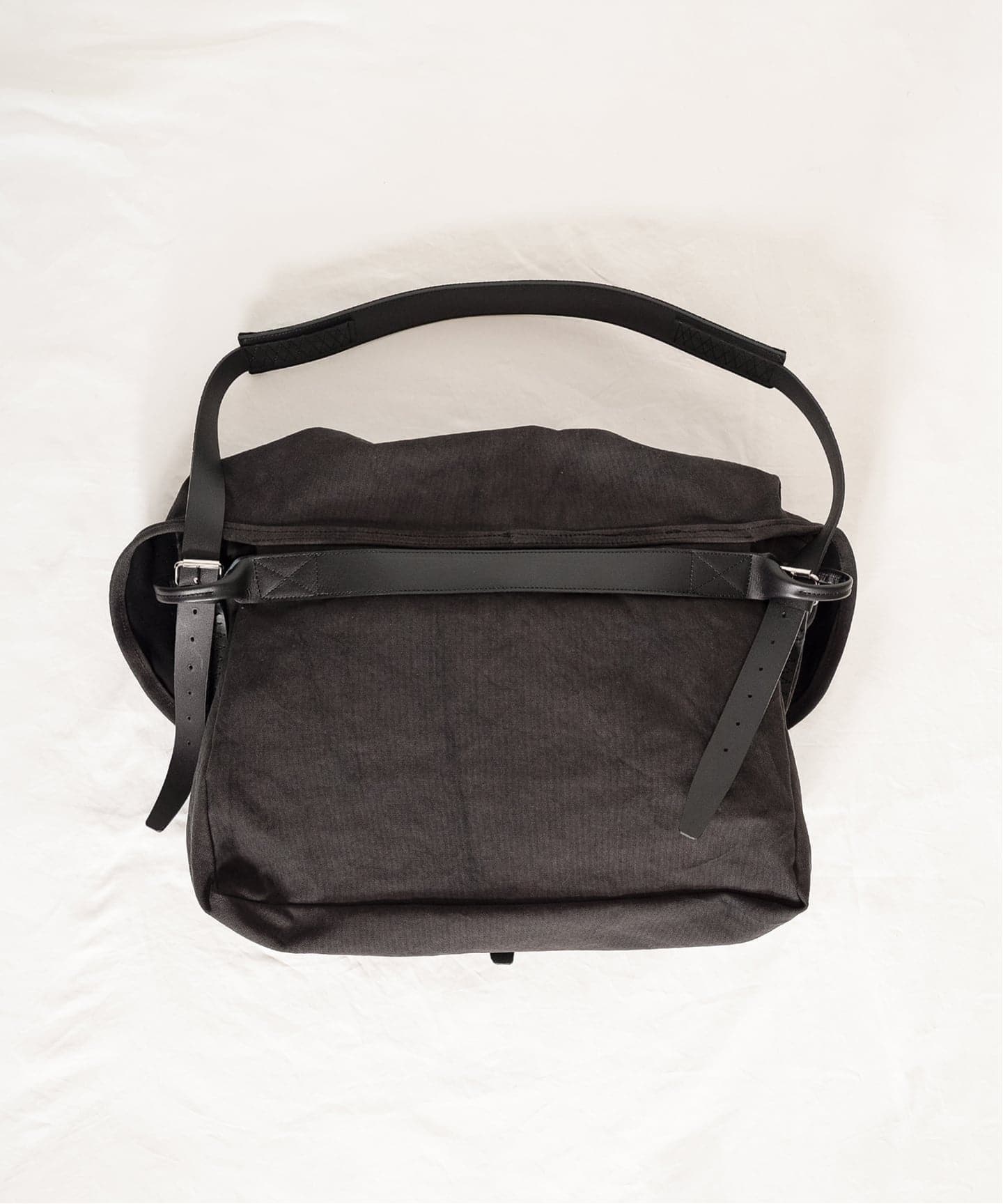 バッグ ancellm CANVAS SHOULDER BAG(BLACK) ANCELLM / アンセルム CANVAS SHOULDER BAG（ショルダーバッグ）｜WISM