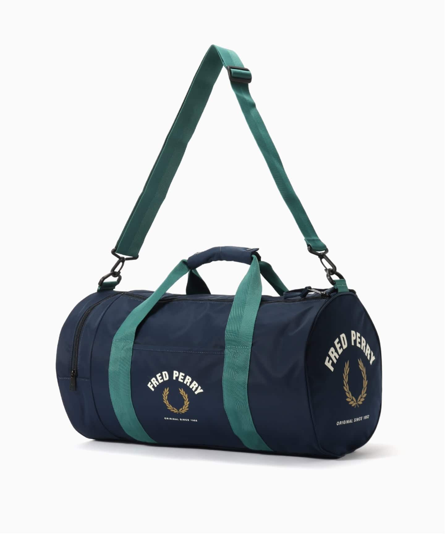 FRED PERRY フレッドペリー ボストンバッグ ドラムバッグ ネイビー FRED PERRY / フレッドペリー X86 Barrel Bag（ボストンバッグ