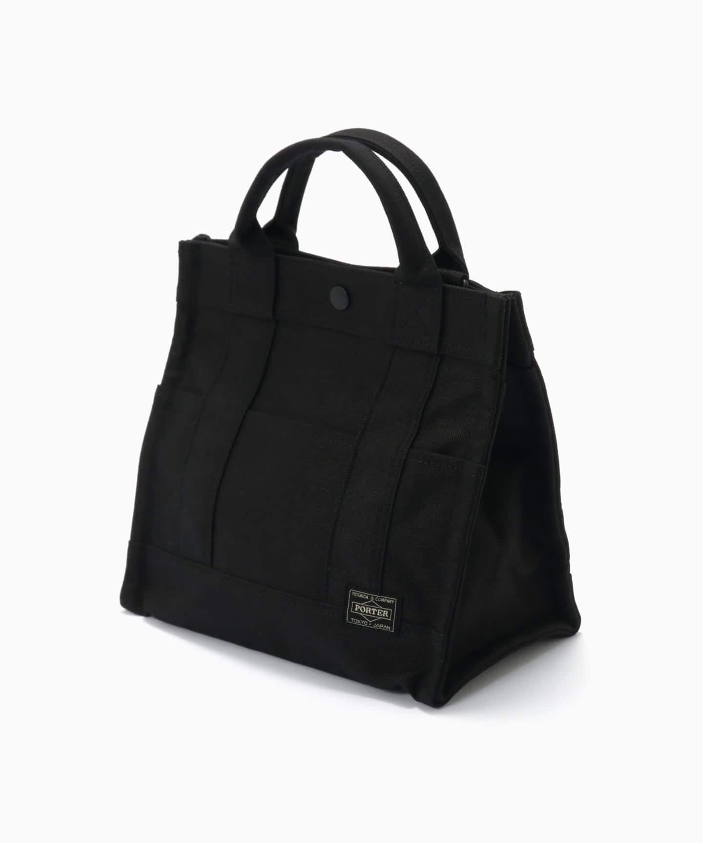 PORTER SMOKY トートバッグ（S） ブラック PORTER / ポーター SMOKY 2WAY TOTE BAG (S)（トートバッグ）｜JOURNAL