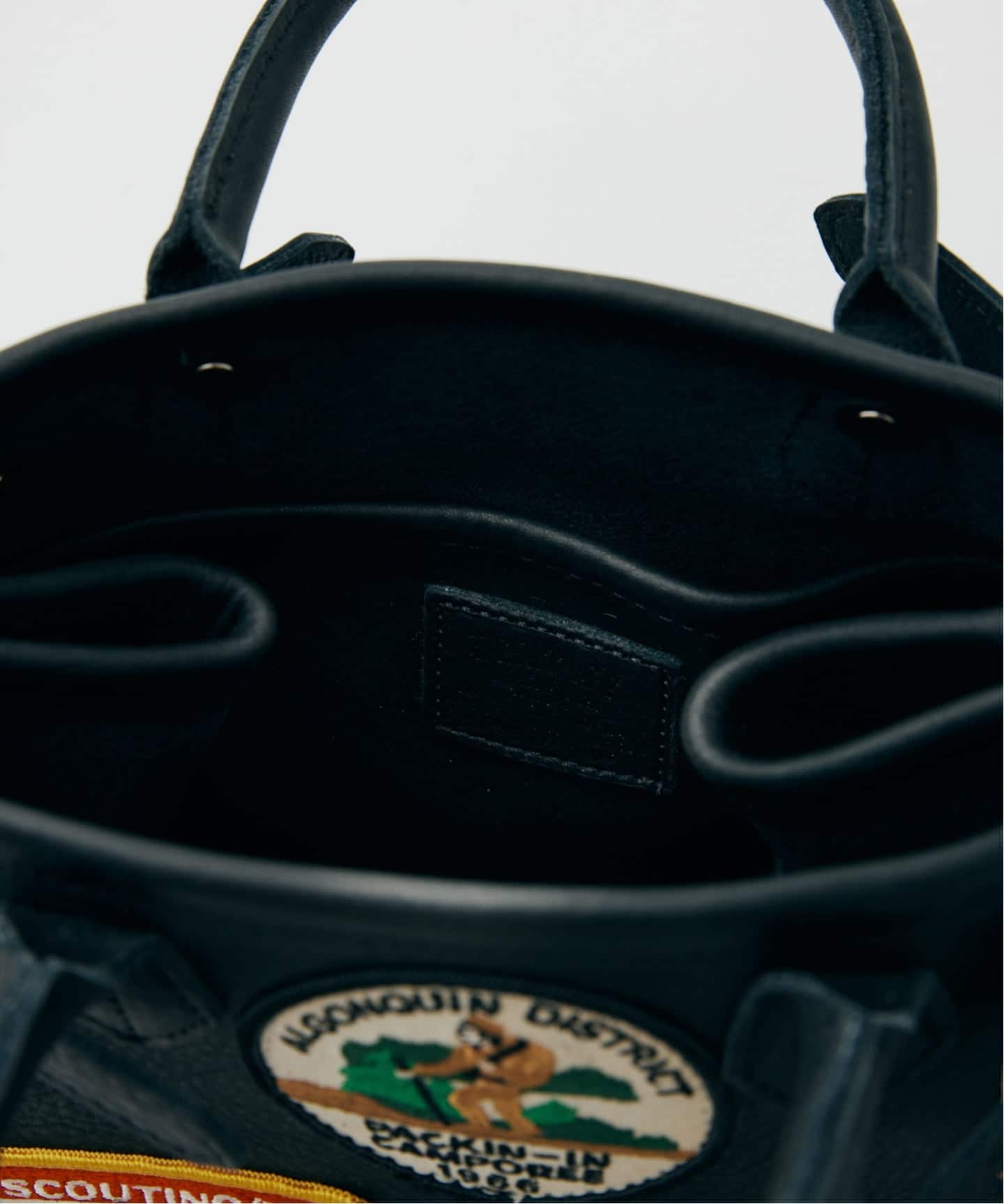 新品　ヘリテージレザー 別注 Newspaper Bag- 18oz 黒　完売品 HERITAGE LEATHER / ヘリテージレザー 別注 レザー HL 25-ブラック