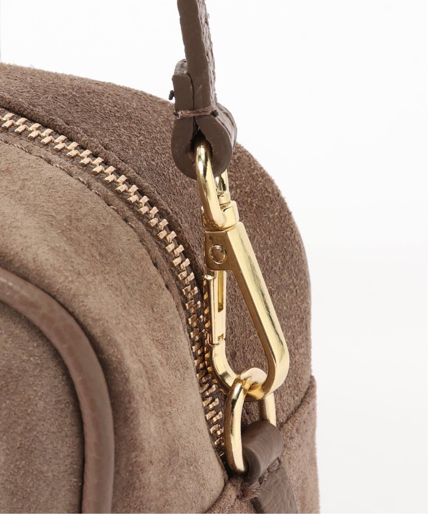 WEB＋一部店舗限定】AULENTTI / オウレンティ スエードボストンバッグ