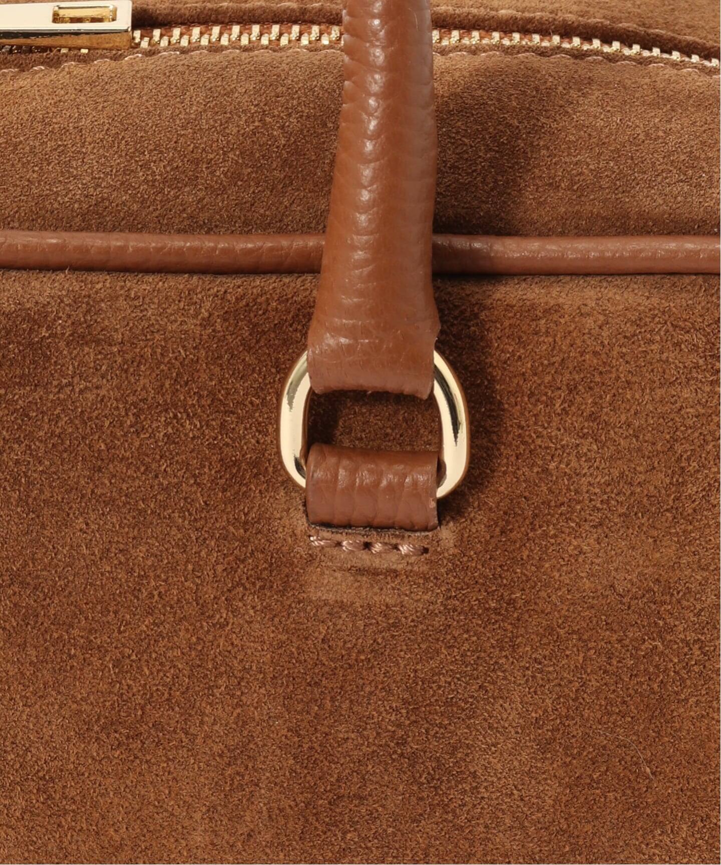 WEB＋一部店舗限定】AULENTTI / オウレンティ スエードボストンバッグ