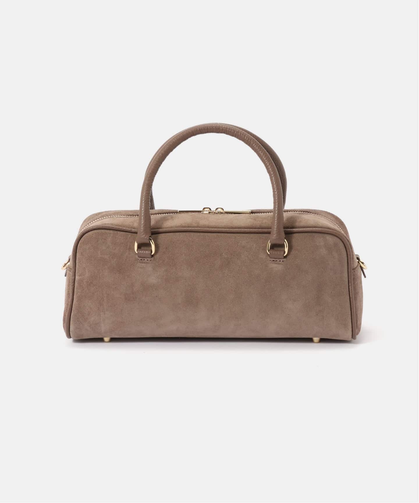 WEB＋一部店舗限定】AULENTTI / オウレンティ スエードボストンバッグ